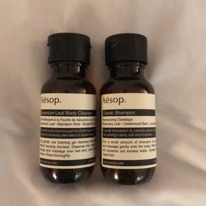 Aesop Classic Shampoo & Geranium Body Cleanser